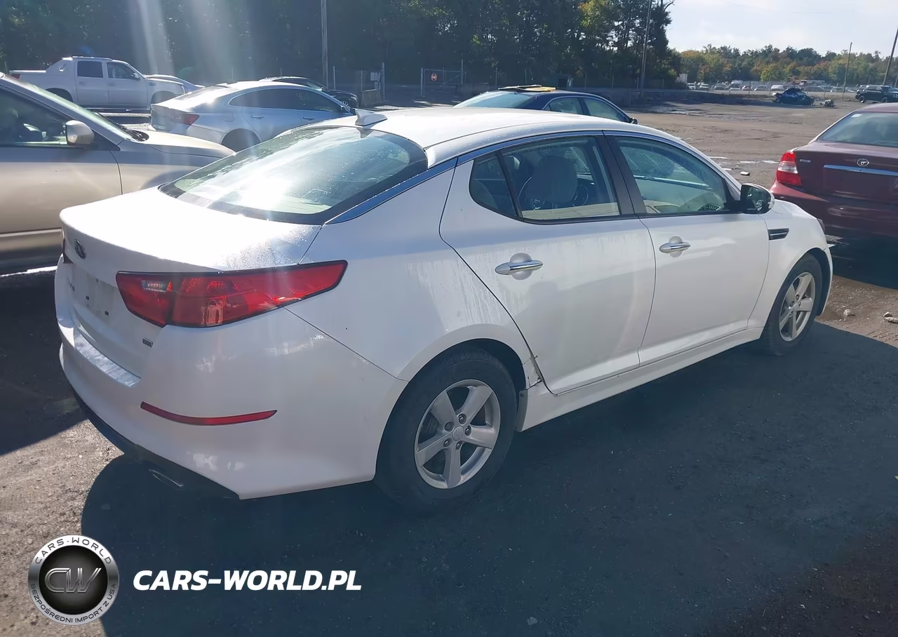 2014 Kia Optima Lx VIN:KNAGM4A72E5472360 - 4