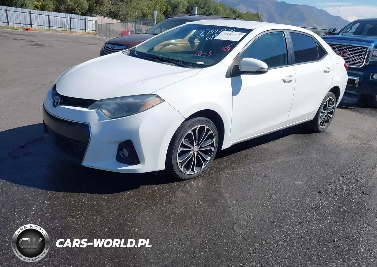2015 Toyota Corolla S Plus VIN:5YFBURHE0FP268210 - 2