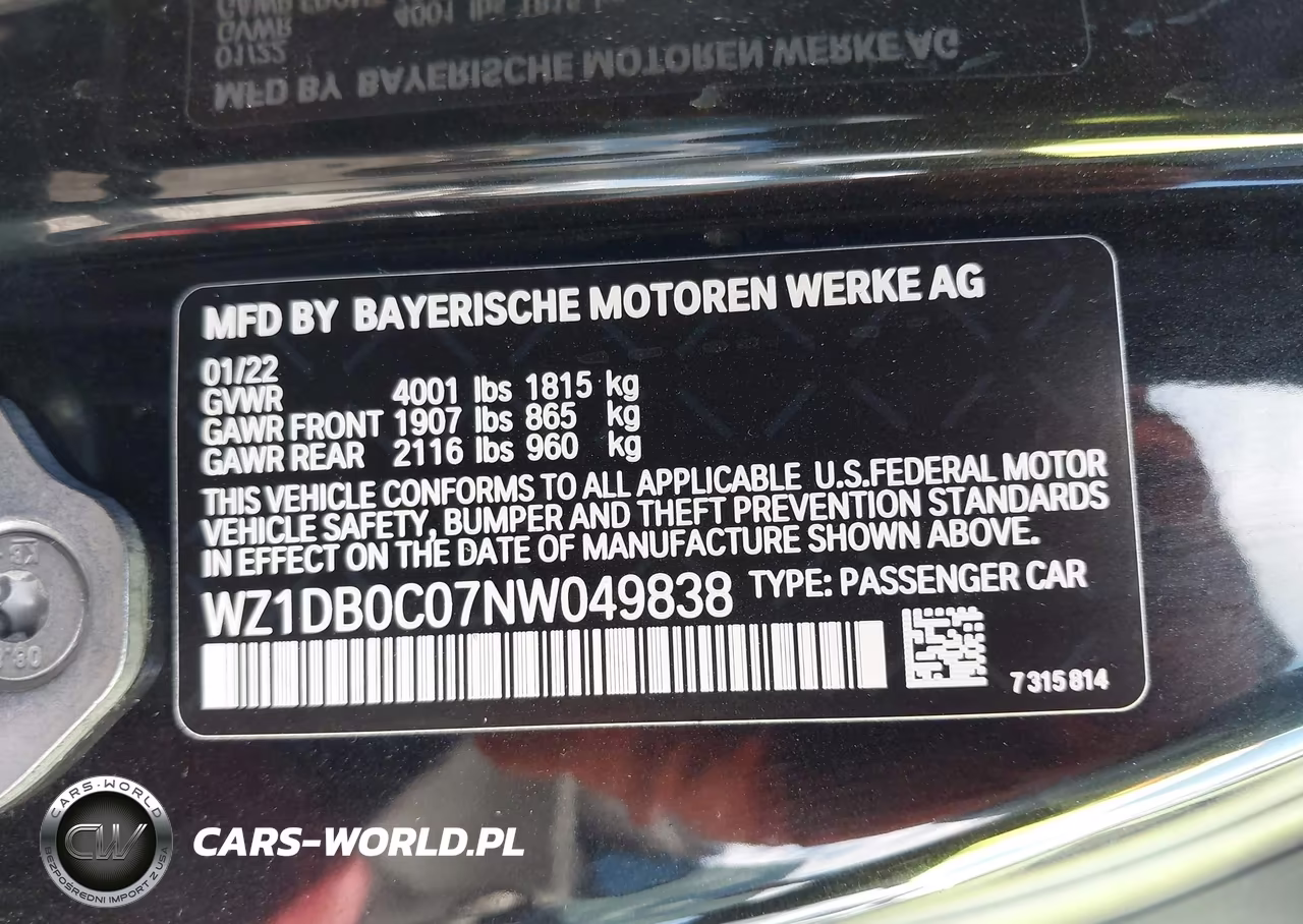 2022 Toyota Gr Supra 3.0 Premium VIN:WZ1DB0C07NW049838 - 9
