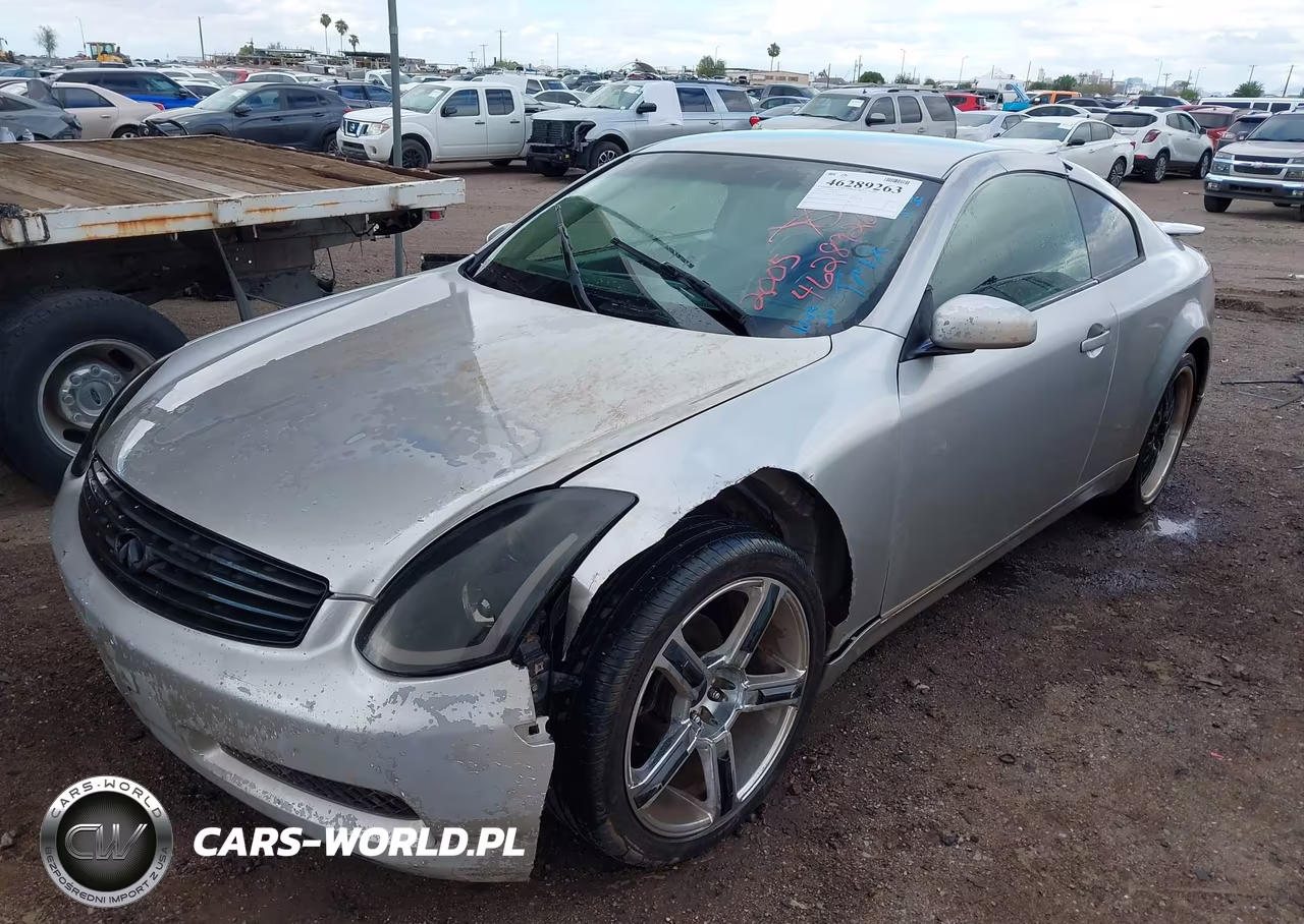 2005 Infiniti G35 VIN:JNKCV54E05M427324 - 2
