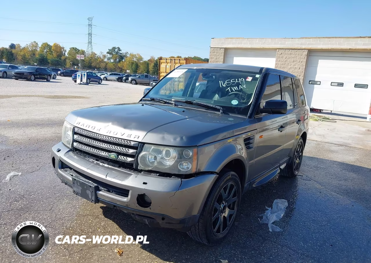 2008 Land Rover Range Rover Sport Hse VIN:SALSK25458A165549 - 2