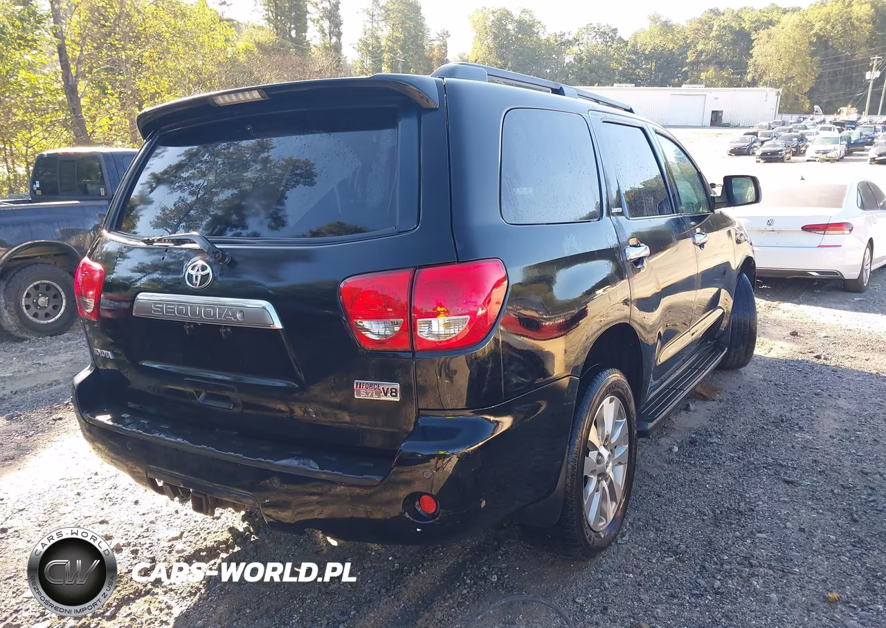 2008 Toyota Sequoia Limited 5.7L V8 VIN:5TDBY68A68S000319 - 4