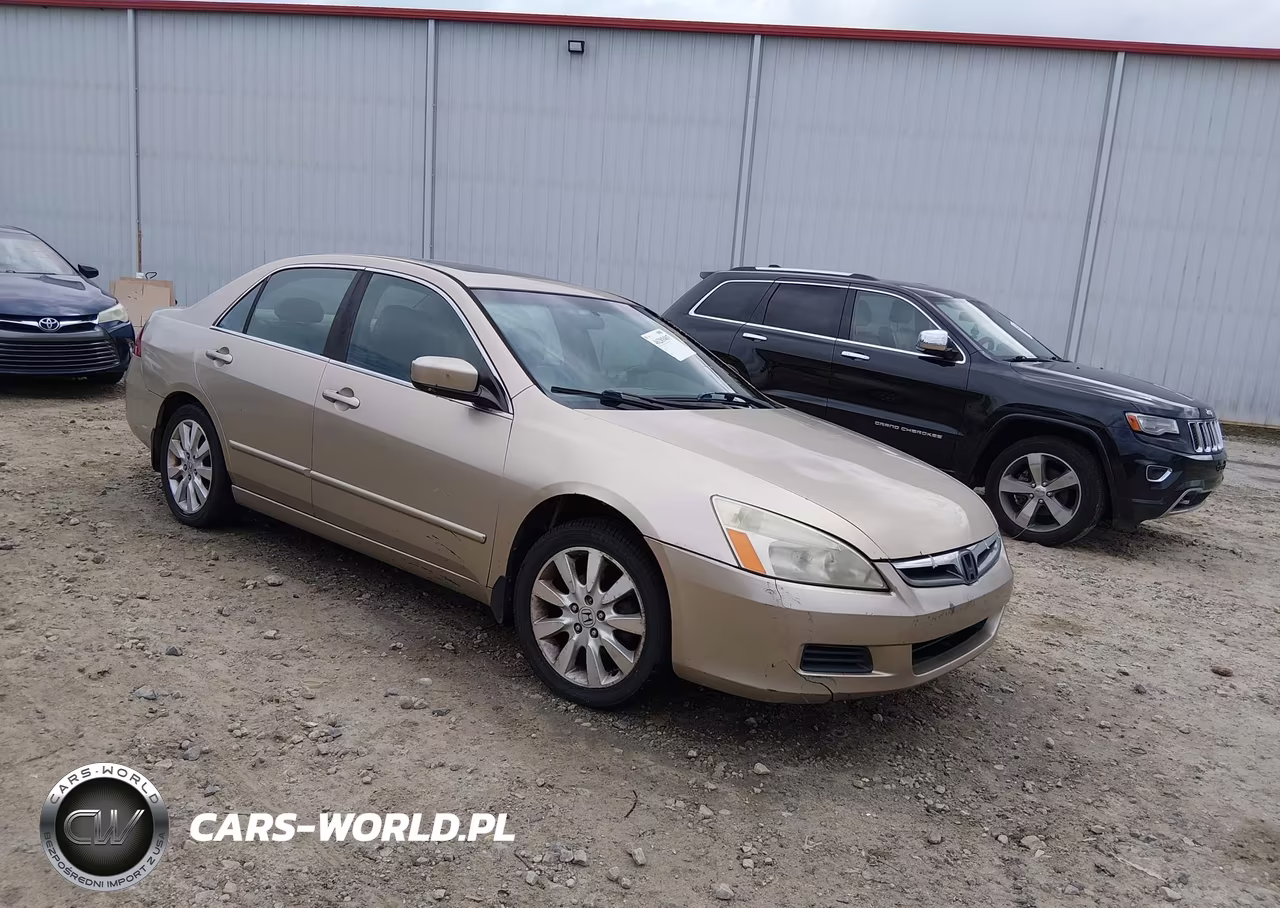 2007 Honda Accord 3.0 Ex VIN:1HGCM66507A004398 - 1