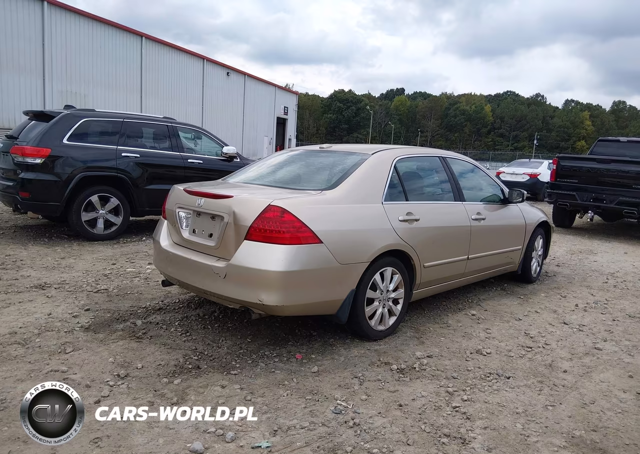 2007 Honda Accord 3.0 Ex VIN:1HGCM66507A004398 - 4