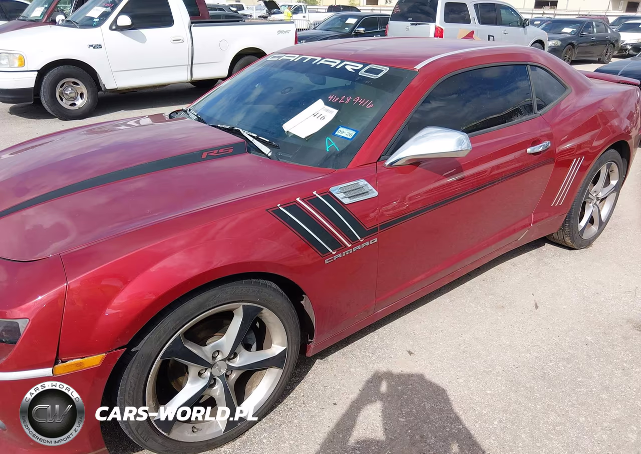 2014 Chevrolet Camaro 2Lt VIN:2G1FC1E37E9234636 - 2