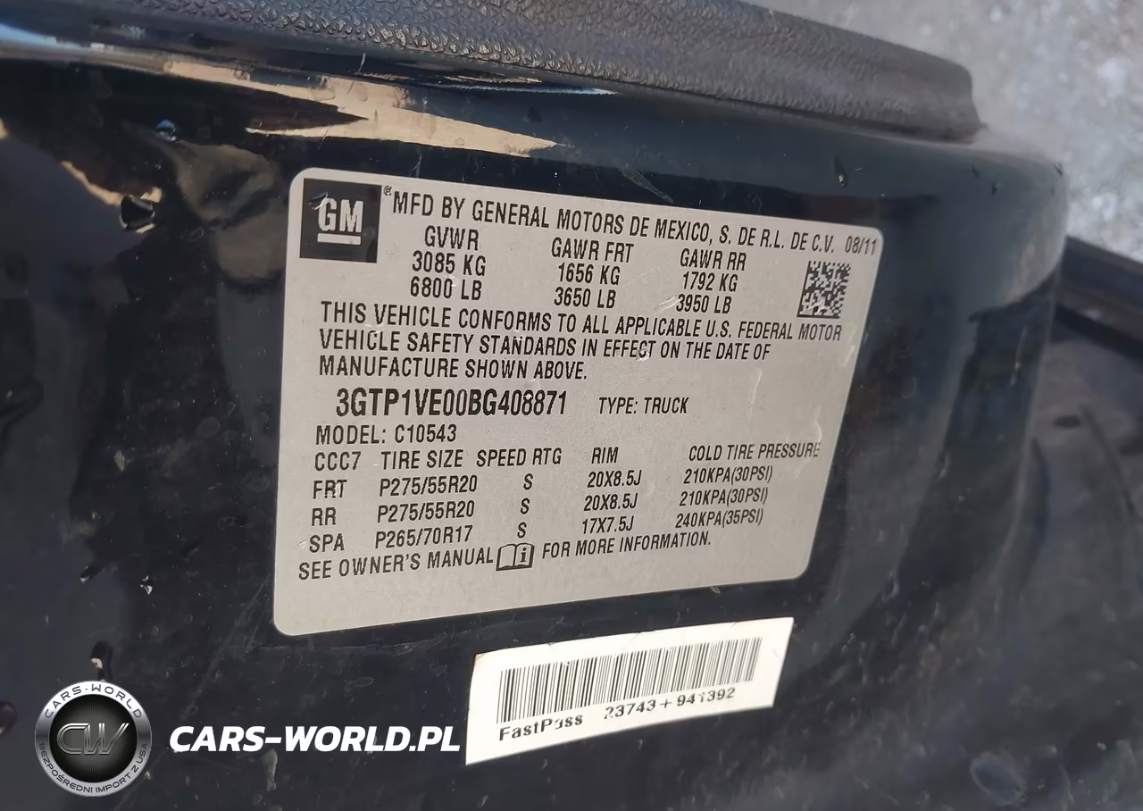 2011 GMC Sierra 1500 Sle VIN:3GTP1VE00BG408871 - 9