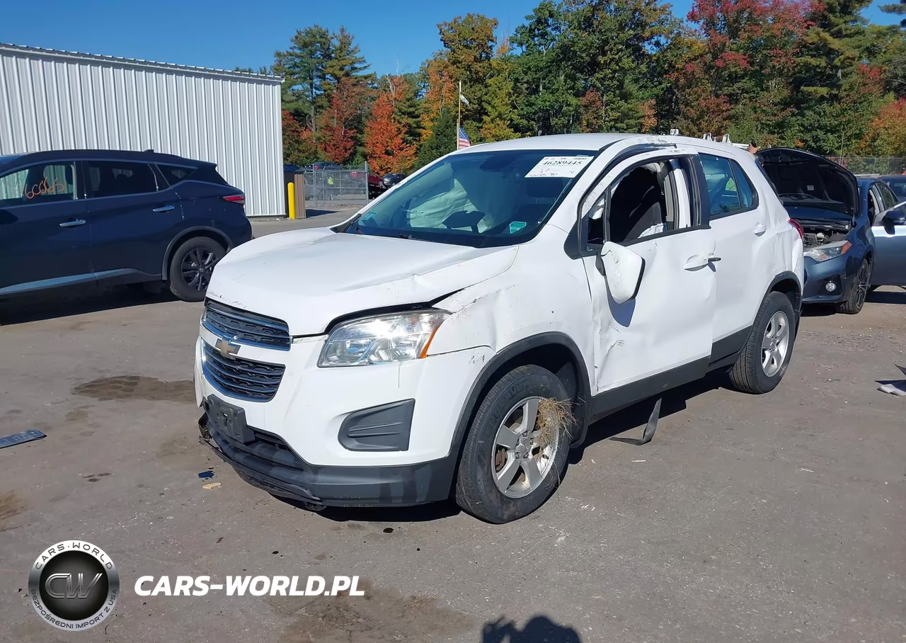 2016 Chevrolet Trax 1Ls VIN:3GNCJNSB0GL227165 - 2