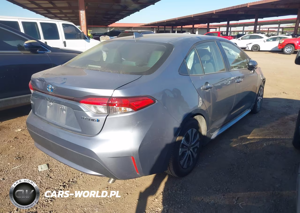 2022 Toyota Corolla Hybrid Le VIN:JTDEAMDE8NJ058858 - 4