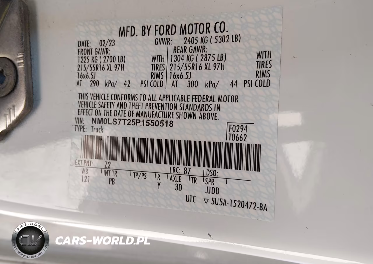 2023 Ford Transit Connect Xlt VIN:NM0LS7T25P1550518 - 9