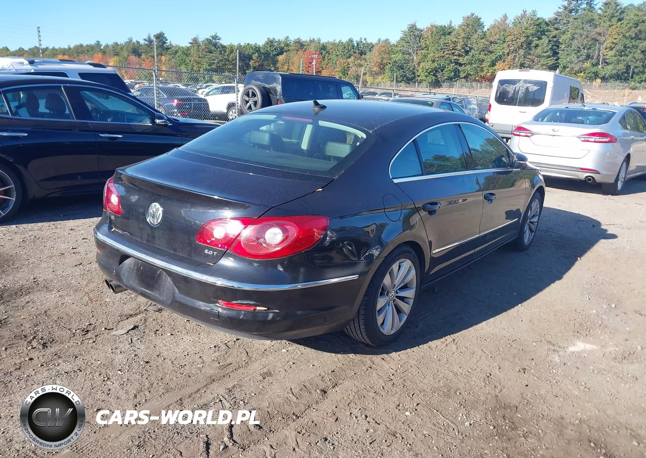 2012 Volkswagen Cc Sport VIN:WVWMP7AN1CE534275 - 4
