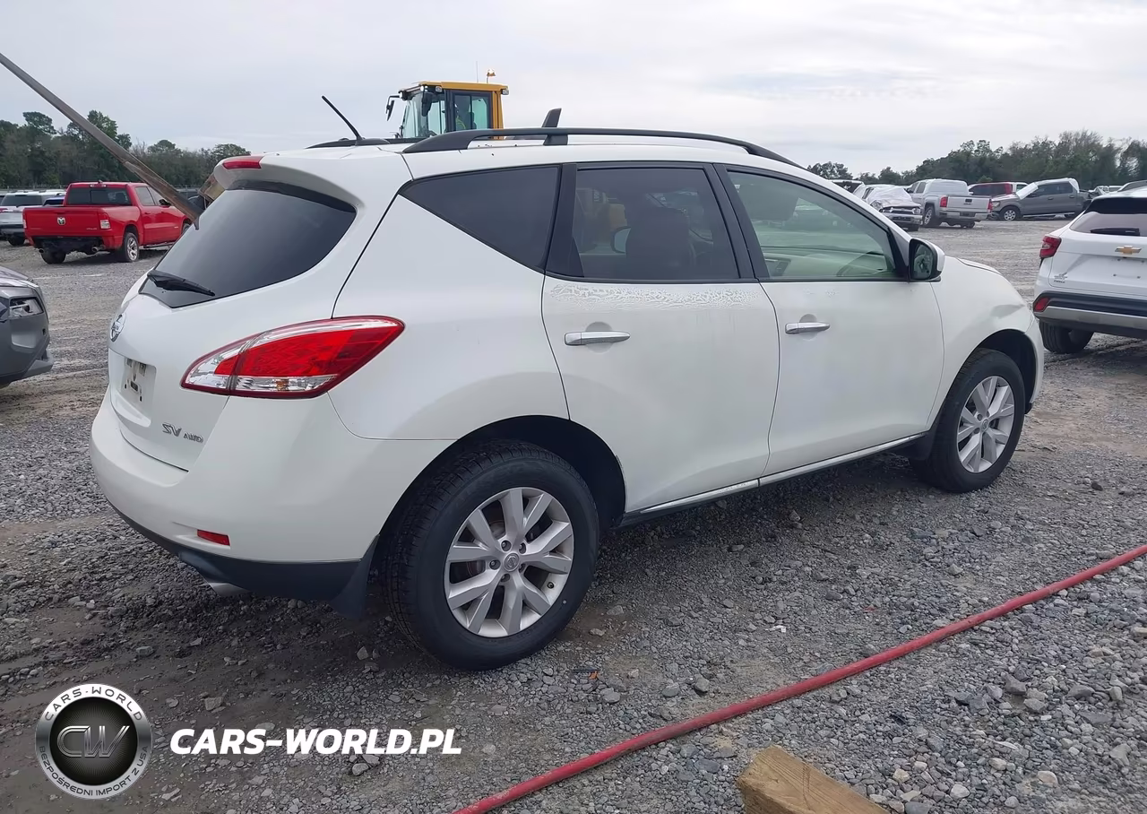 2014 Nissan Murano Sv VIN:JN8AZ1MW2EW526721 - 4