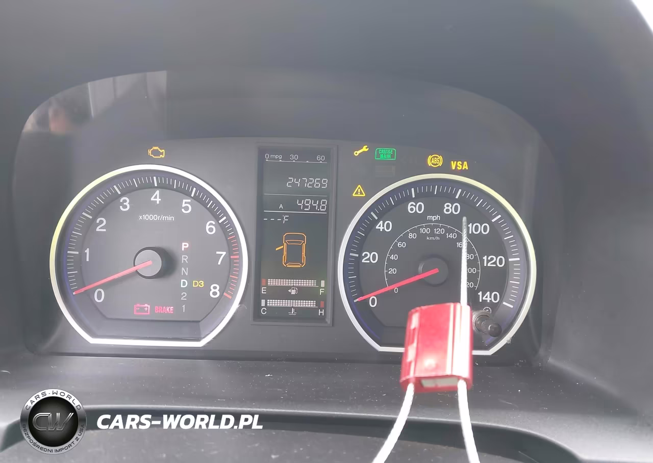 2009 Honda Cr-V Ex-L VIN:5J6RE48709L007683 - 7