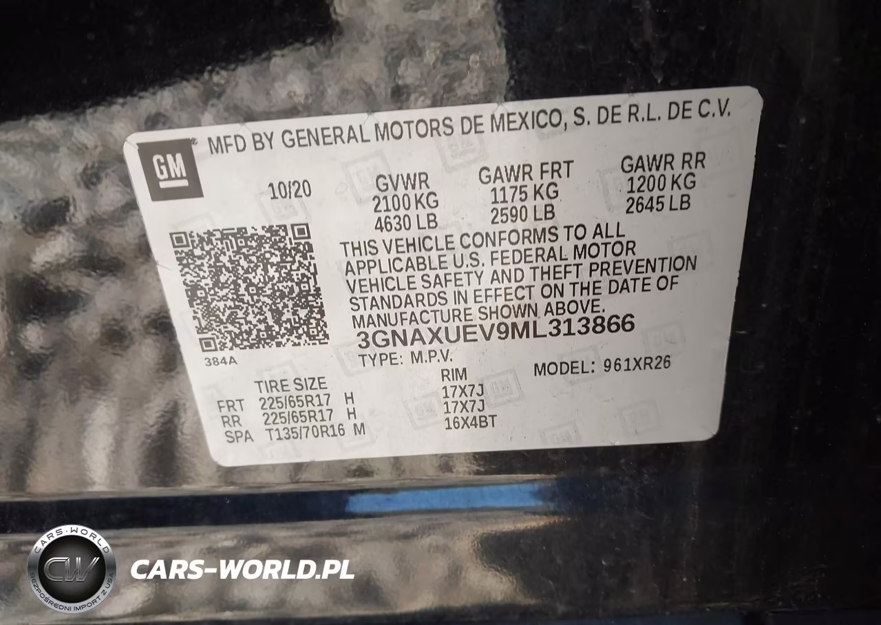 2021 Chevrolet Equinox Awd Lt VIN:3GNAXUEV9ML313866 - 9