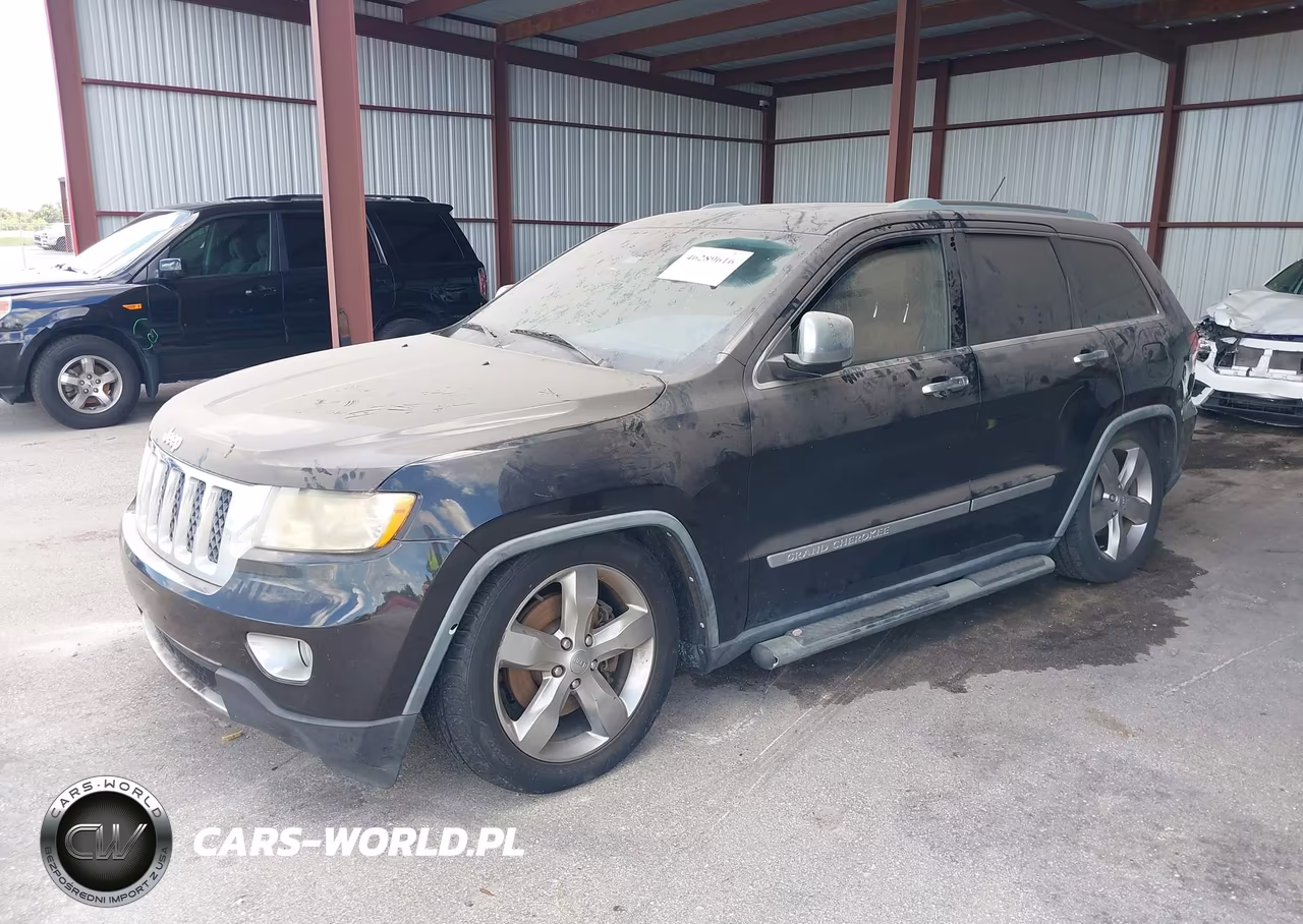 2012 Jeep Grand Cherokee Overland VIN:1C4RJFCT6CC166619 - 2