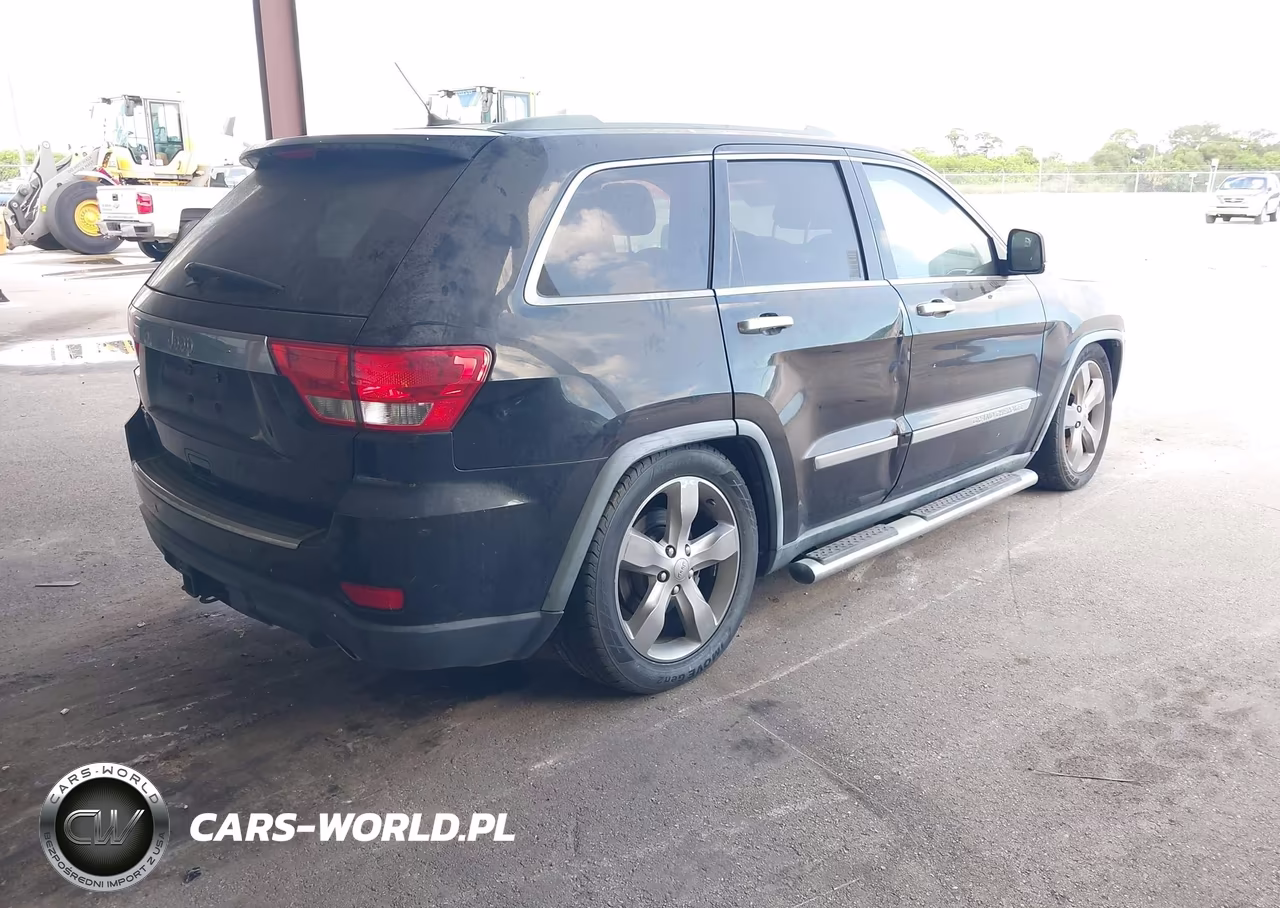 2012 Jeep Grand Cherokee Overland VIN:1C4RJFCT6CC166619 - 4