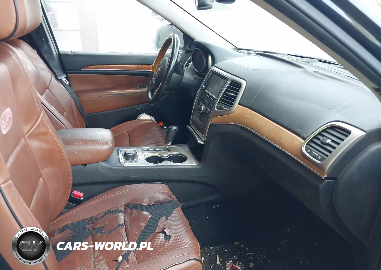 2012 Jeep Grand Cherokee Overland VIN:1C4RJFCT6CC166619 - 5