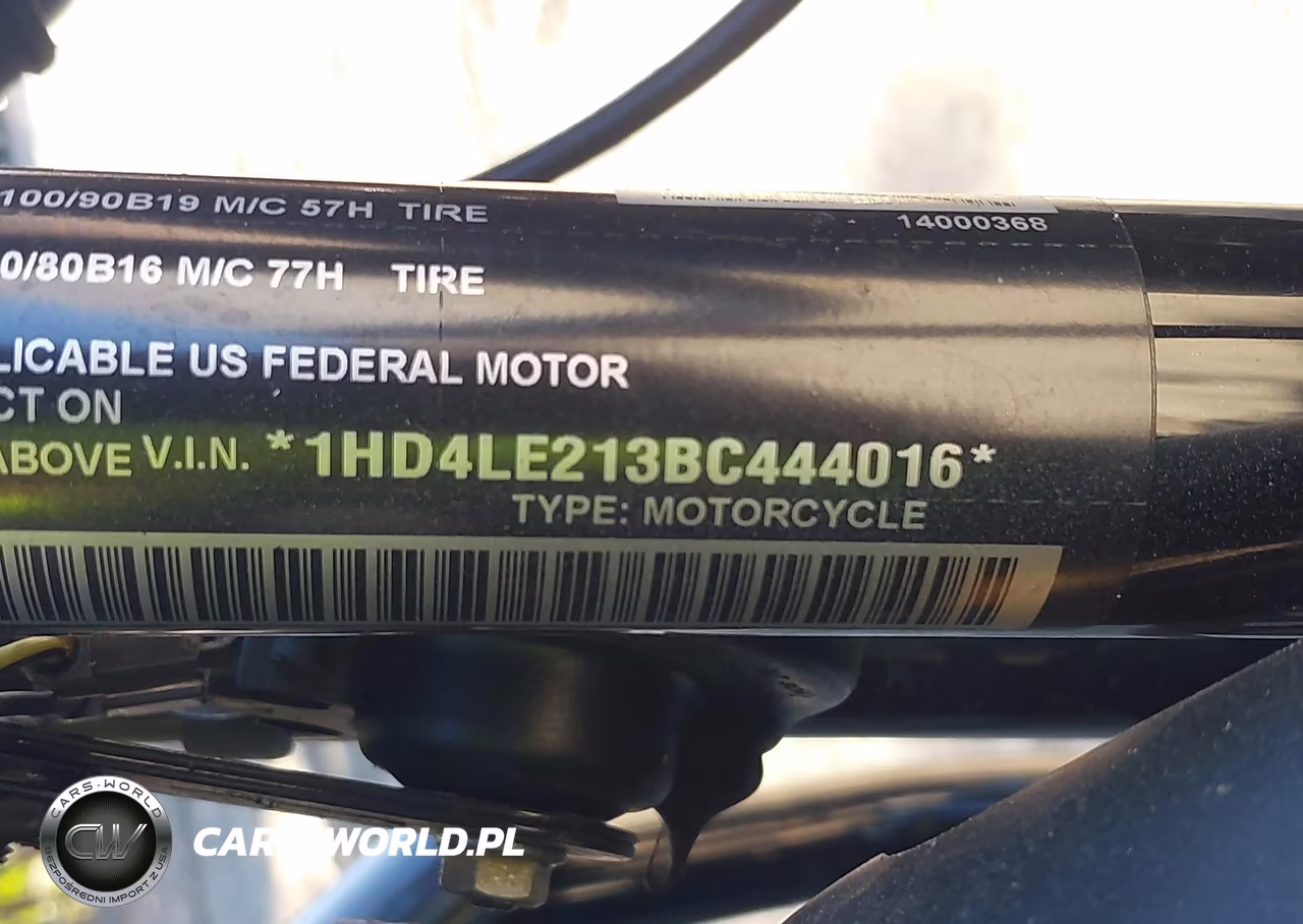 2011 Harley-Davidson Xl883 N VIN:1HD4LE213BC444016 - 10
