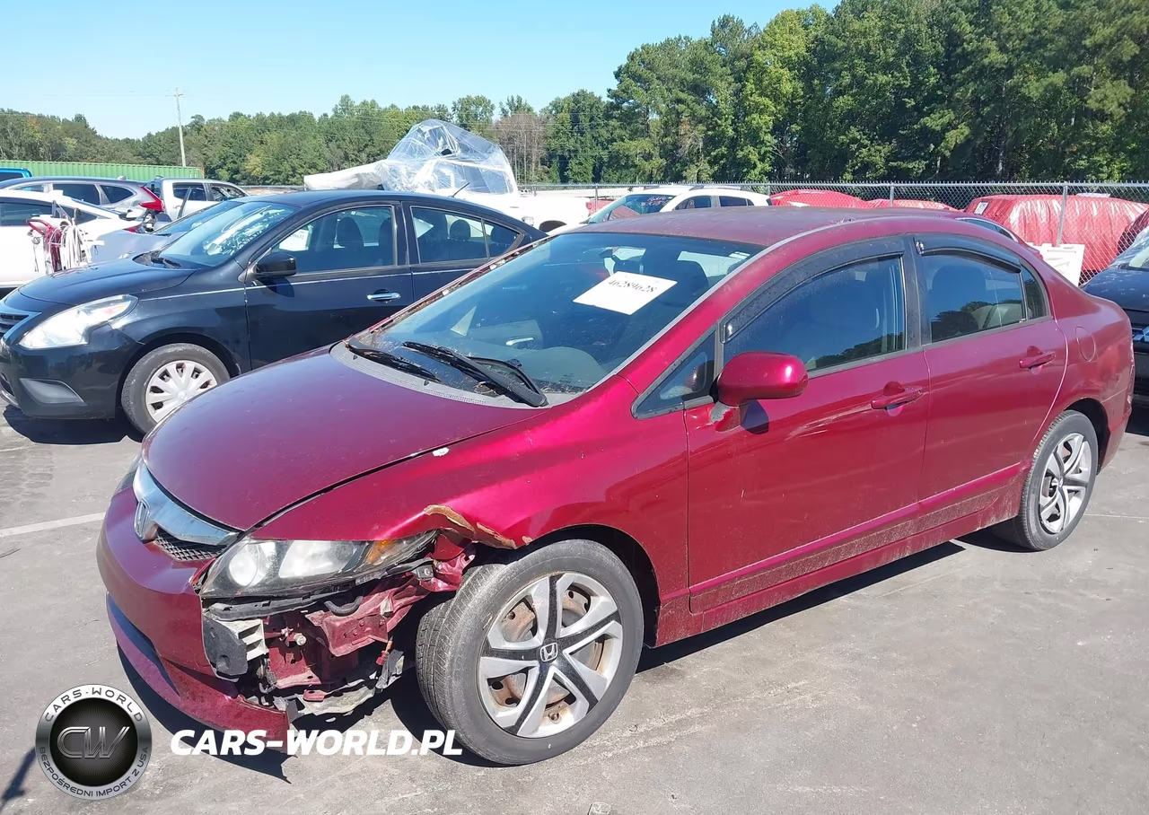 2009 Honda Civic Lx VIN:19XFA16529E023509 - 2