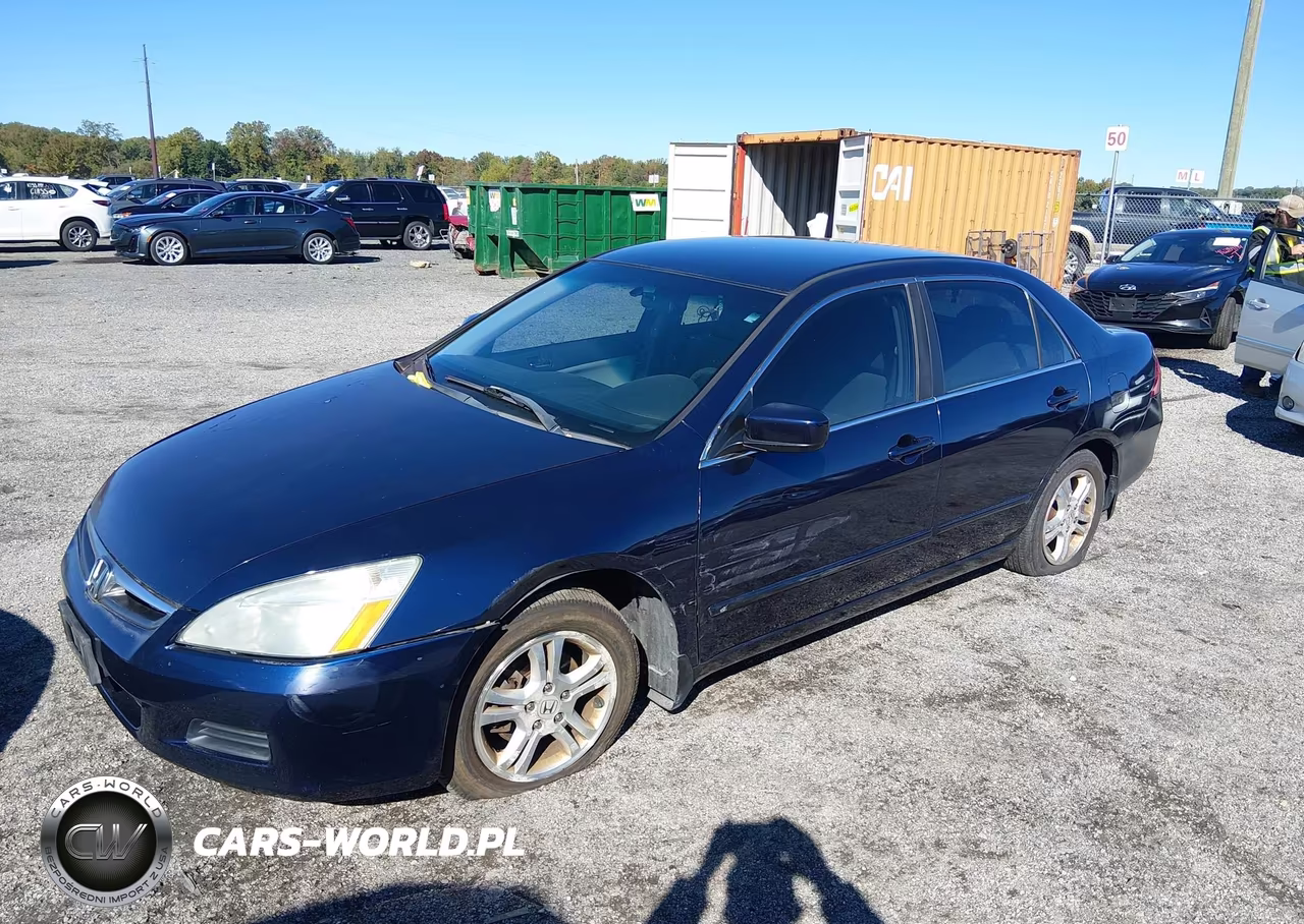 2007 Honda Accord 2.4 Se VIN:1HGCM56377A130766 - 2