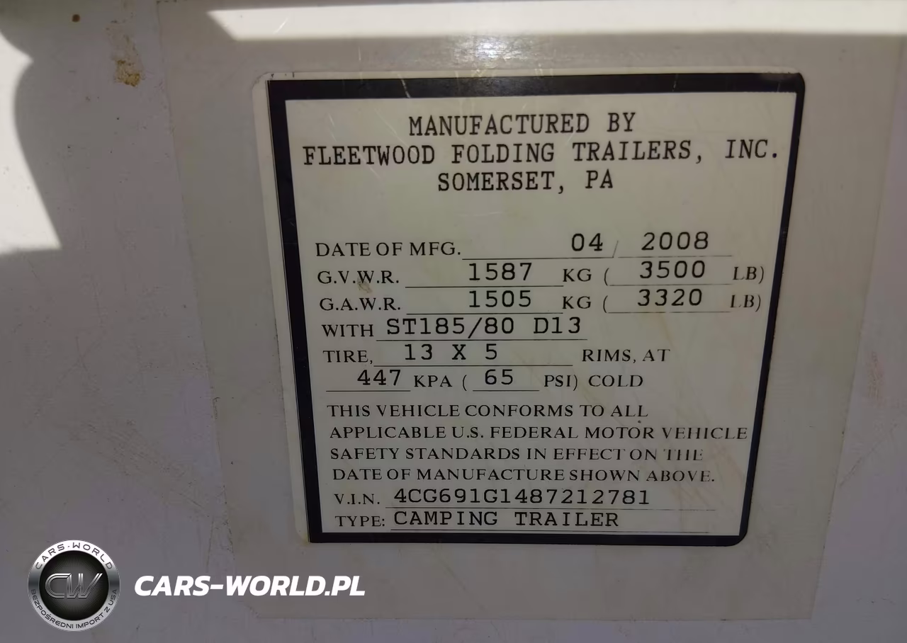 2008 Fleetwood Other VIN:4CG691G1487212781 - 9