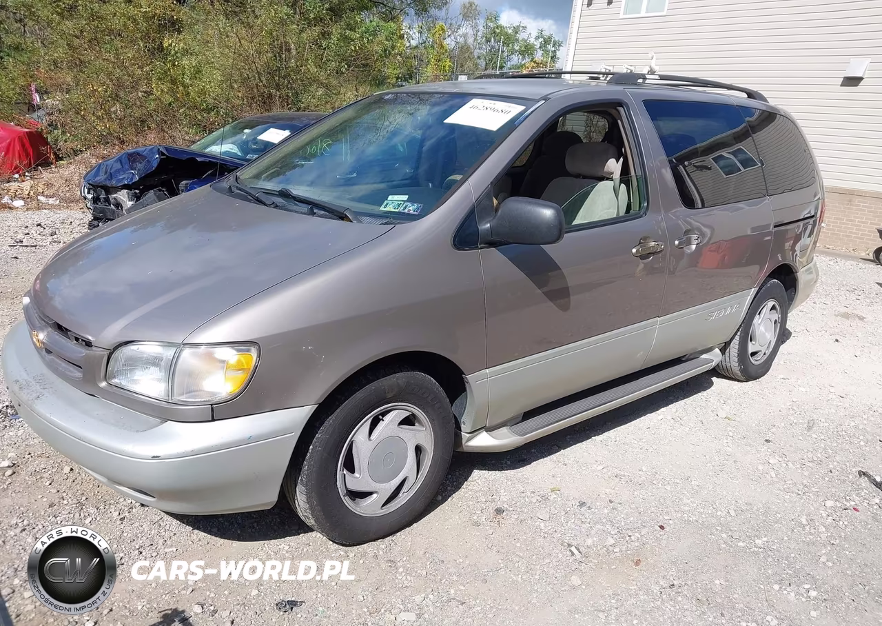 1998 Toyota Sienna Xle VIN:4T3ZF13C2WU043308 - 2