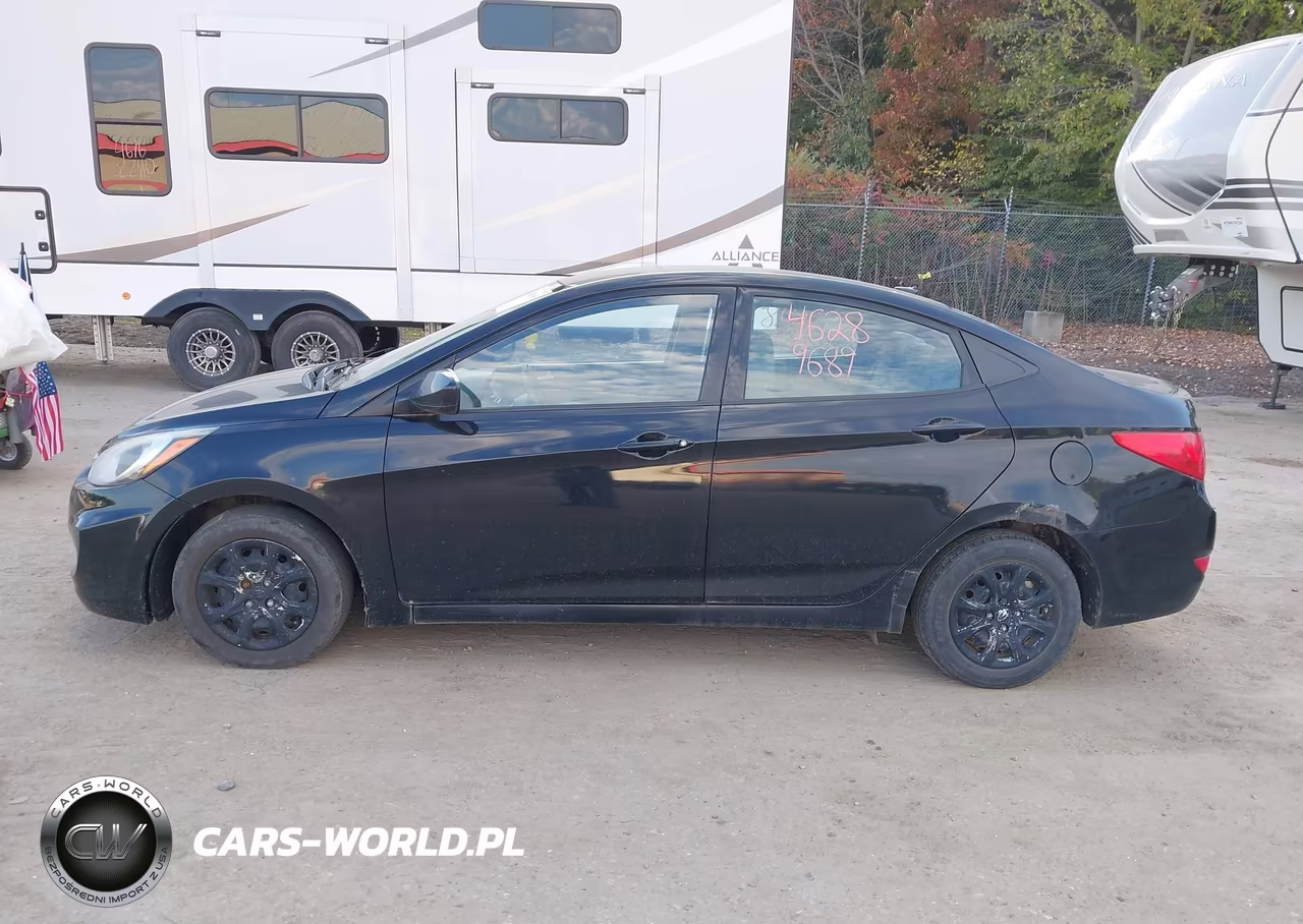 2014 Hyundai Accent Gls VIN:KMHCT4AE8EU739991 - 12
