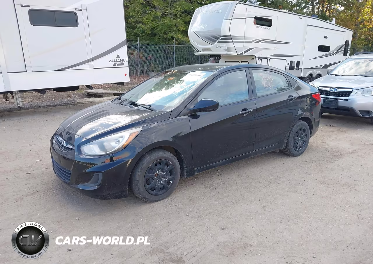 2014 Hyundai Accent Gls VIN:KMHCT4AE8EU739991 - 2