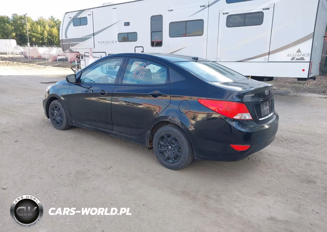 2014 Hyundai Accent Gls VIN:KMHCT4AE8EU739991 - 3