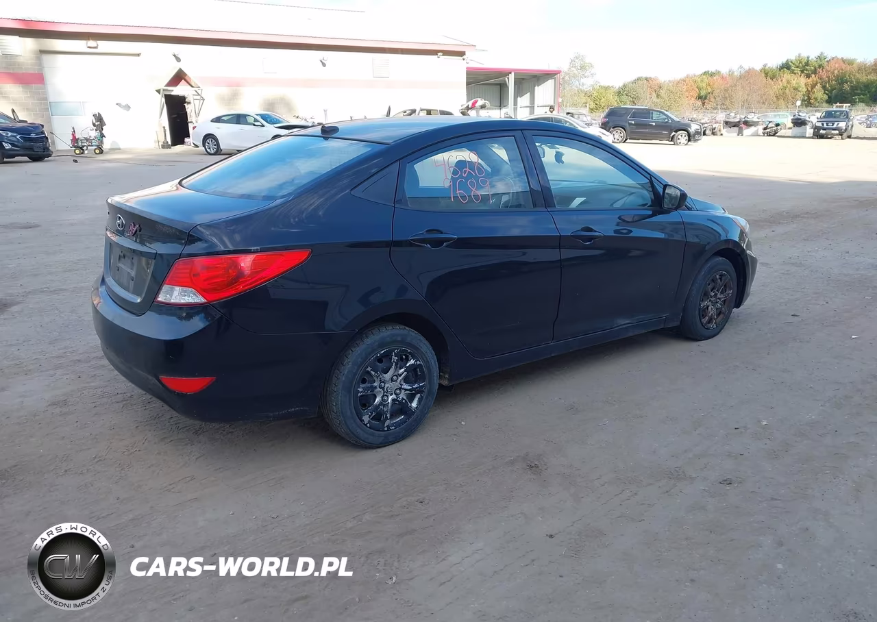 2014 Hyundai Accent Gls VIN:KMHCT4AE8EU739991 - 4