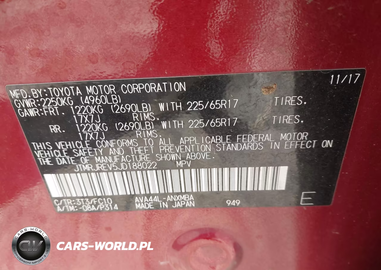 2018 Toyota Rav4 Hybrid Xle VIN:JTMRJREV5JD188022 - 9