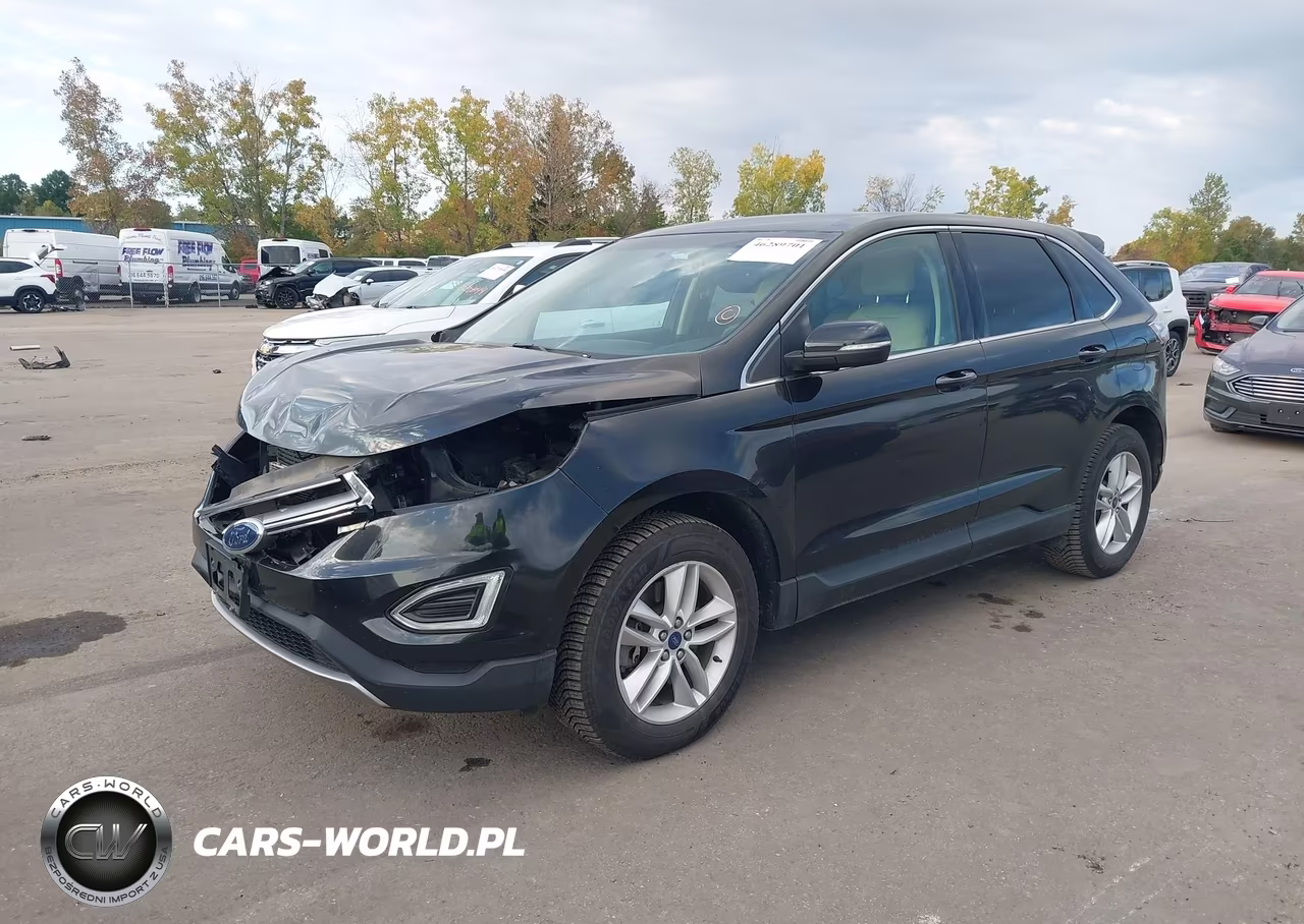 2015 Ford Edge Sel VIN:2FMTK4J82FBB59477 - 2