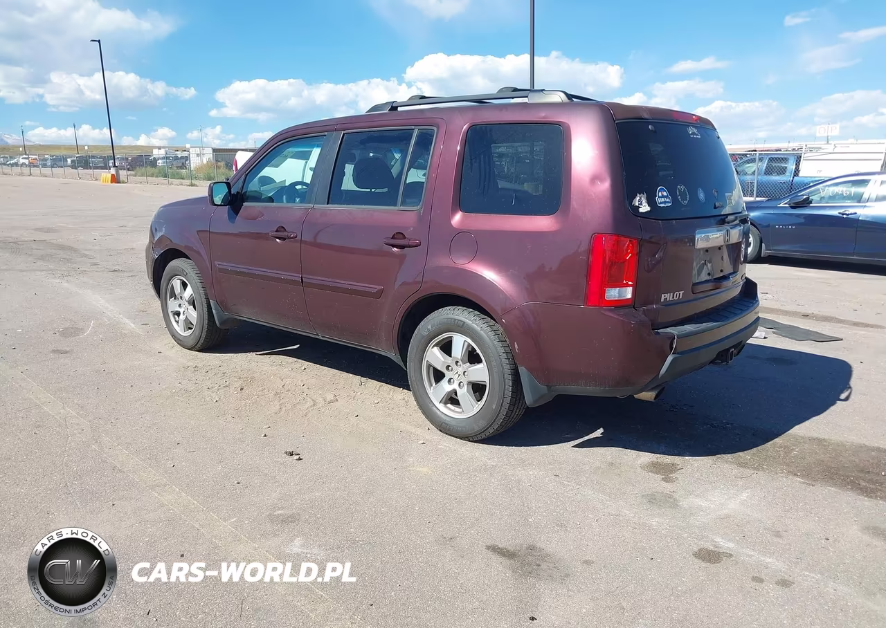 2010 Honda Pilot Ex-L VIN:5FNYF4H62AB039760 - 3
