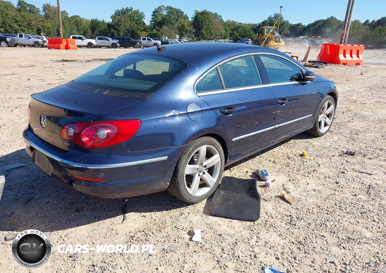 2012 Volkswagen Cc Lux VIN:WVWHN7AN9CE509096 - 4