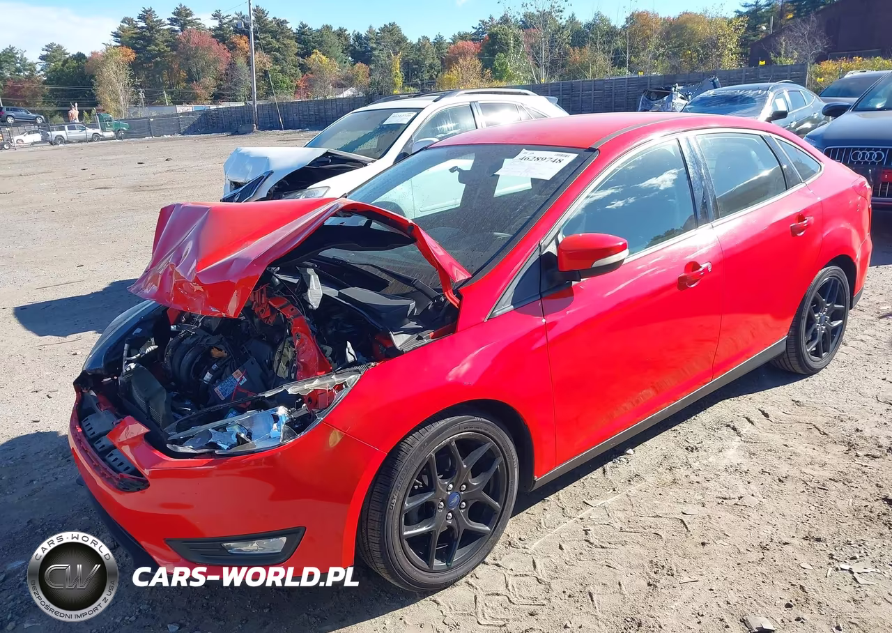 2016 Ford Focus Se VIN:1FADP3F22GL298802 - 2