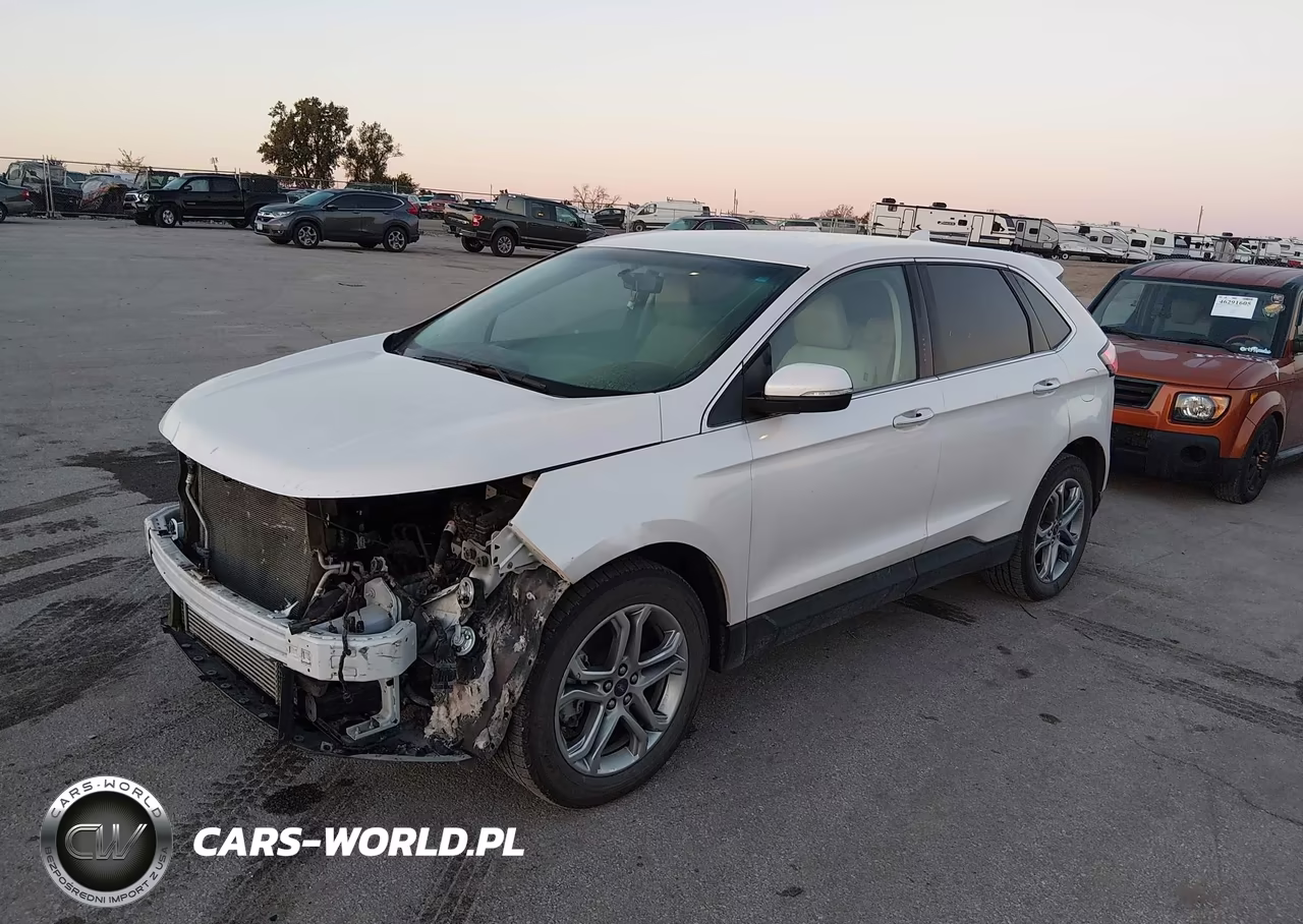 2017 Ford Edge Titanium VIN:2FMPK4K90HBB81991 - 2