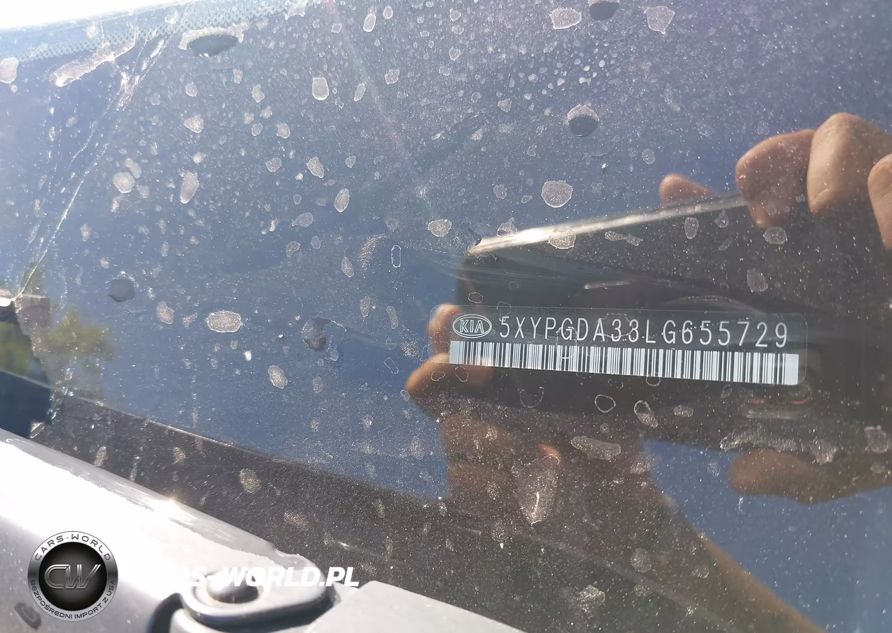 2020 Kia Sorento 2.4L Lx VIN:5XYPGDA33LG655729 - 9