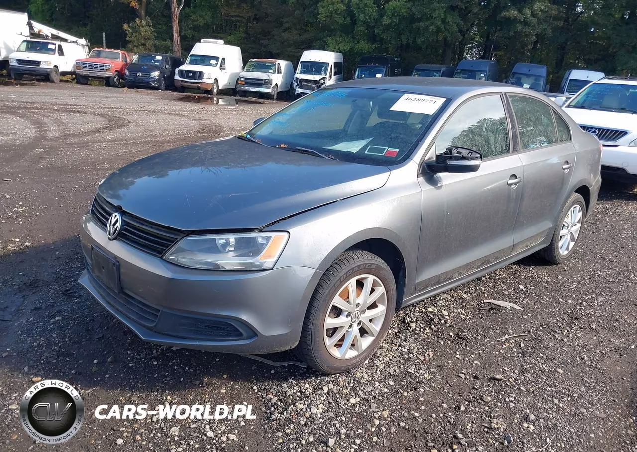 2011 Volkswagen Jetta 2.5L Se VIN:3VWDZ7AJ5BM343035 - 2