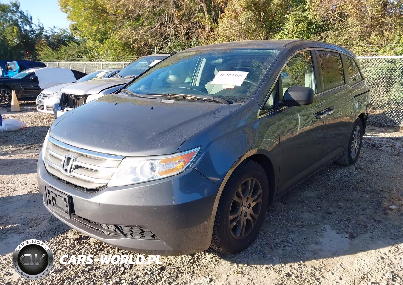 2013 Honda Odyssey Ex VIN:5FNRL5H40DB042291 - 2