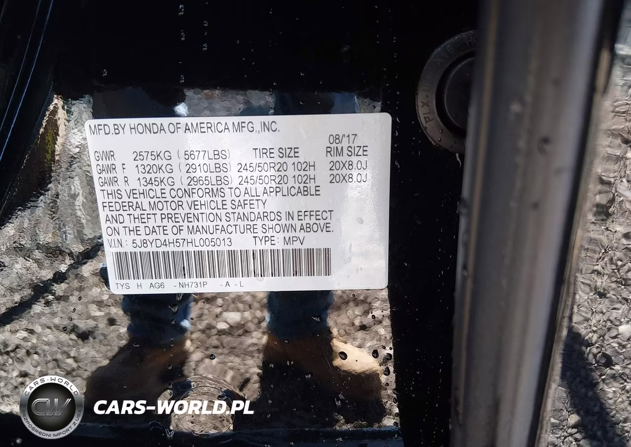 2017 Acura Mdx Technology Package VIN:5J8YD4H57HL005013 - 9