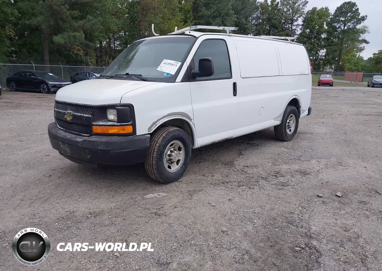 2013 Chevrolet Express 2500 Work Van VIN:1GCWGFBA5D1100979 - 2