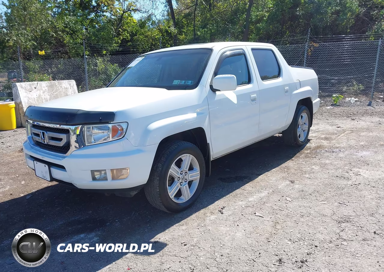 2010 Honda Ridgeline Rtl VIN:5FPYK1F5XAB010101 - 2