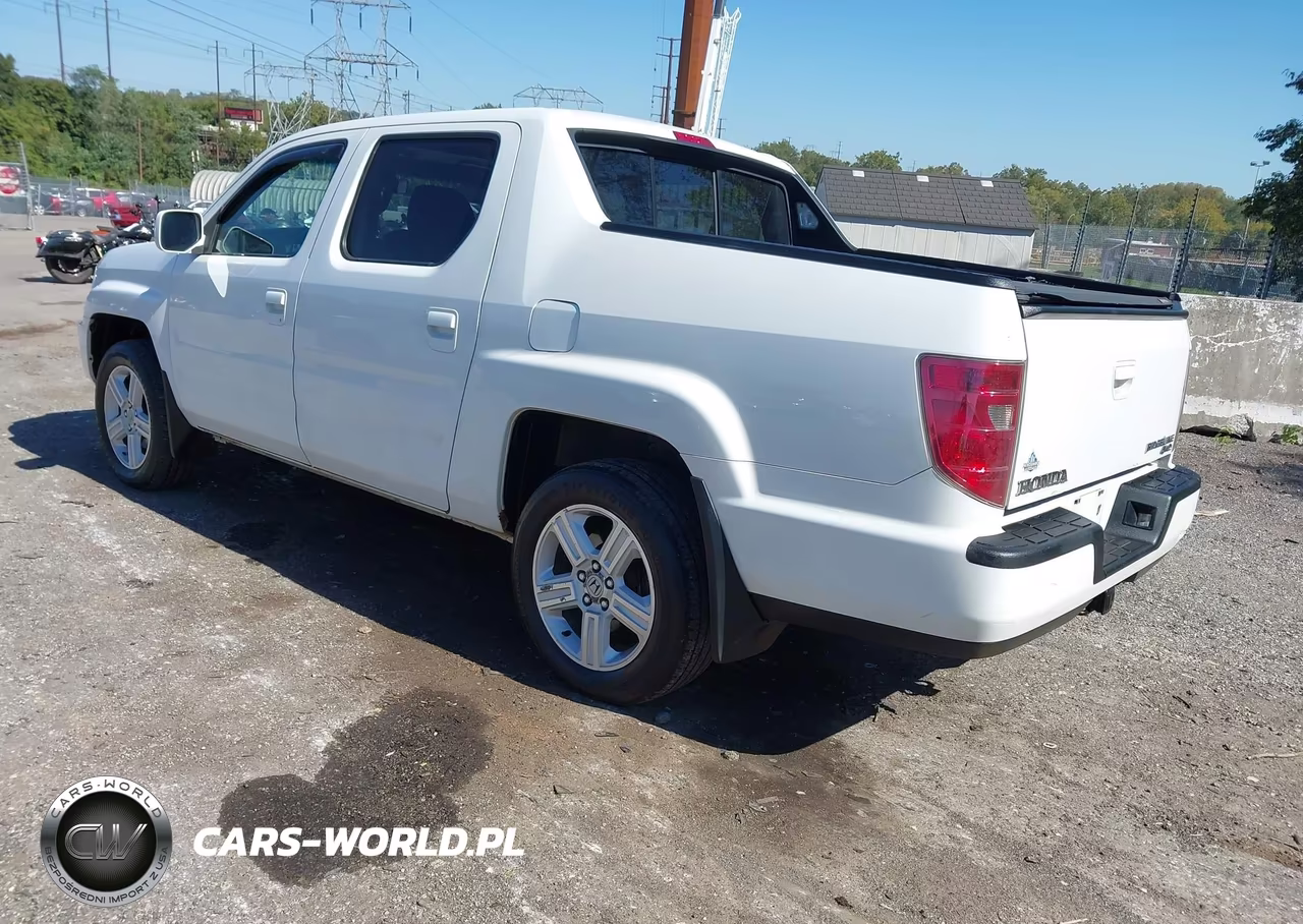 2010 Honda Ridgeline Rtl VIN:5FPYK1F5XAB010101 - 3