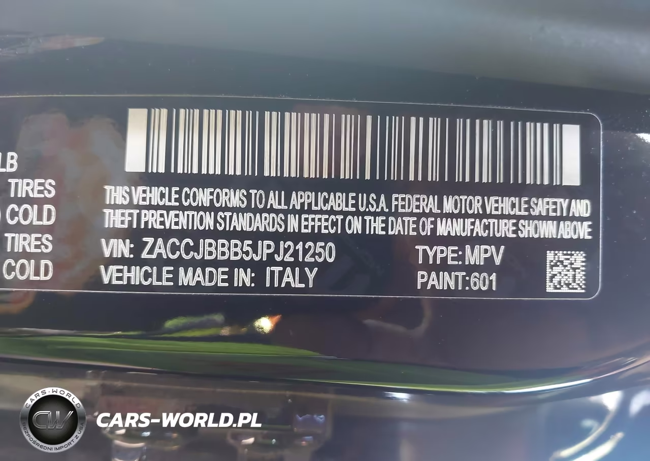 2018 Jeep Renegade Altitude 4X4 VIN:ZACCJBBB5JPJ21250 - 9
