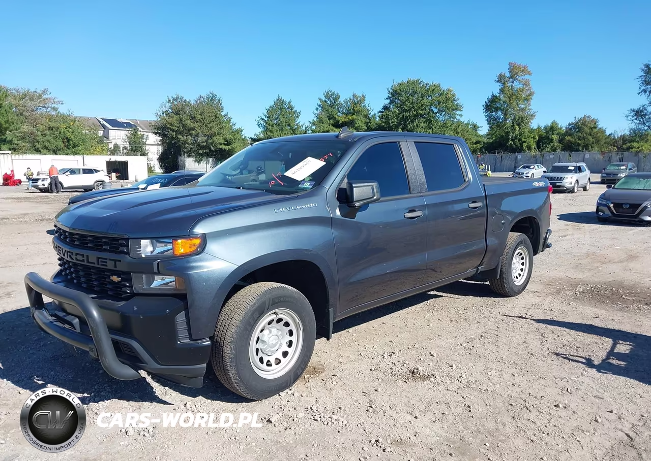 2019 Chevrolet Silverado 1500 Work Truck VIN:3GCPYAEH1KG151424 - 2