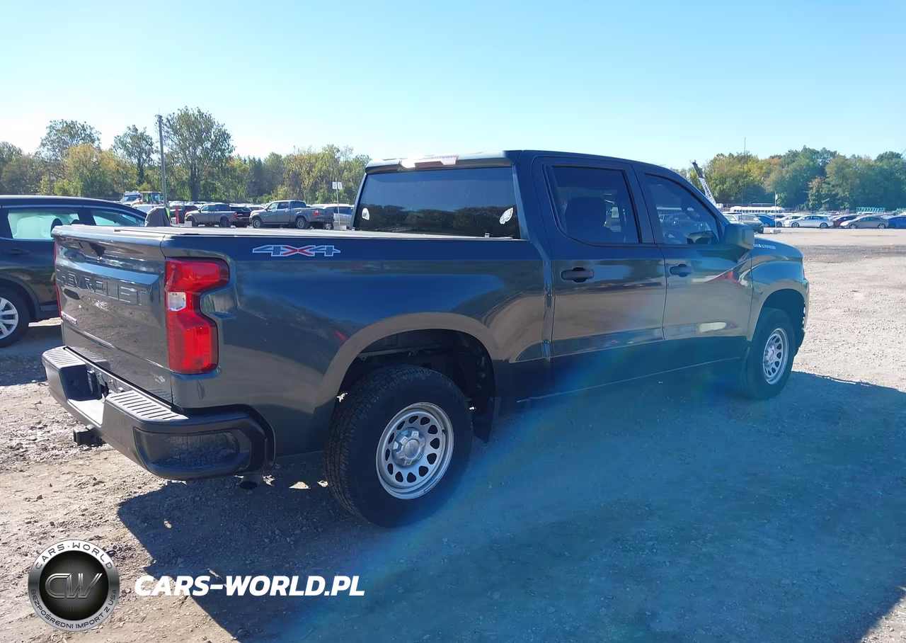 2019 Chevrolet Silverado 1500 Work Truck VIN:3GCPYAEH1KG151424 - 4