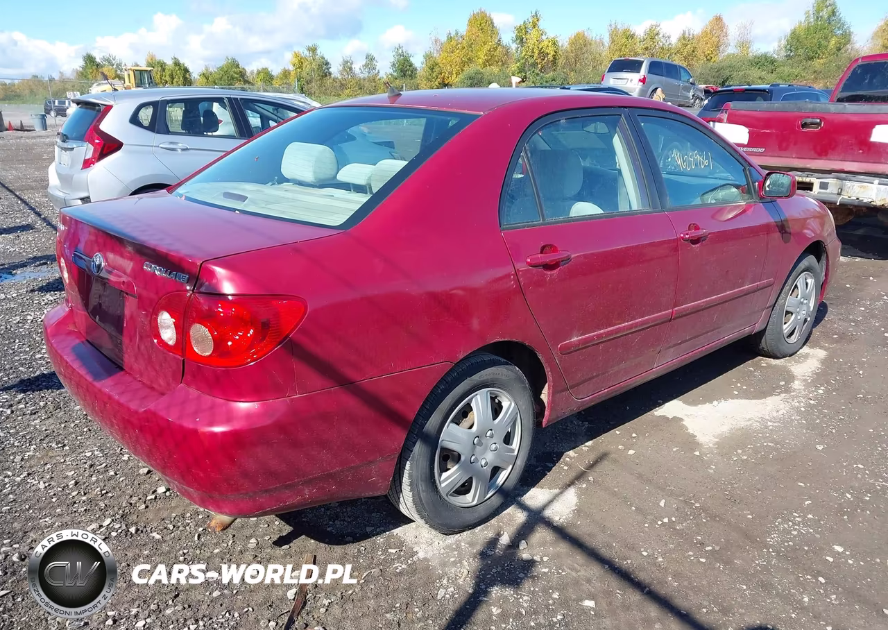 2007 Toyota Corolla Le VIN:2T1BR30E67C837847 - 4