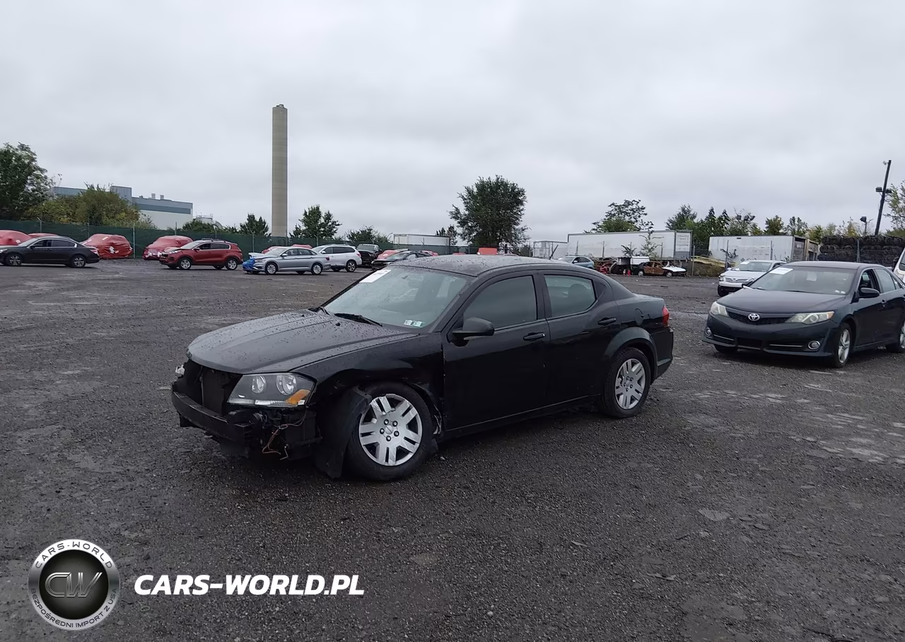 2012 Dodge Avenger Se VIN:1C3CDZAB3CN294172 - 2