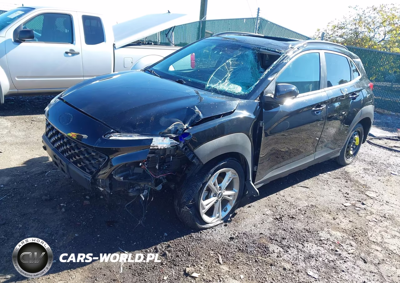 2022 Hyundai Kona Sel VIN:KM8K32AB1NU901109 - 2
