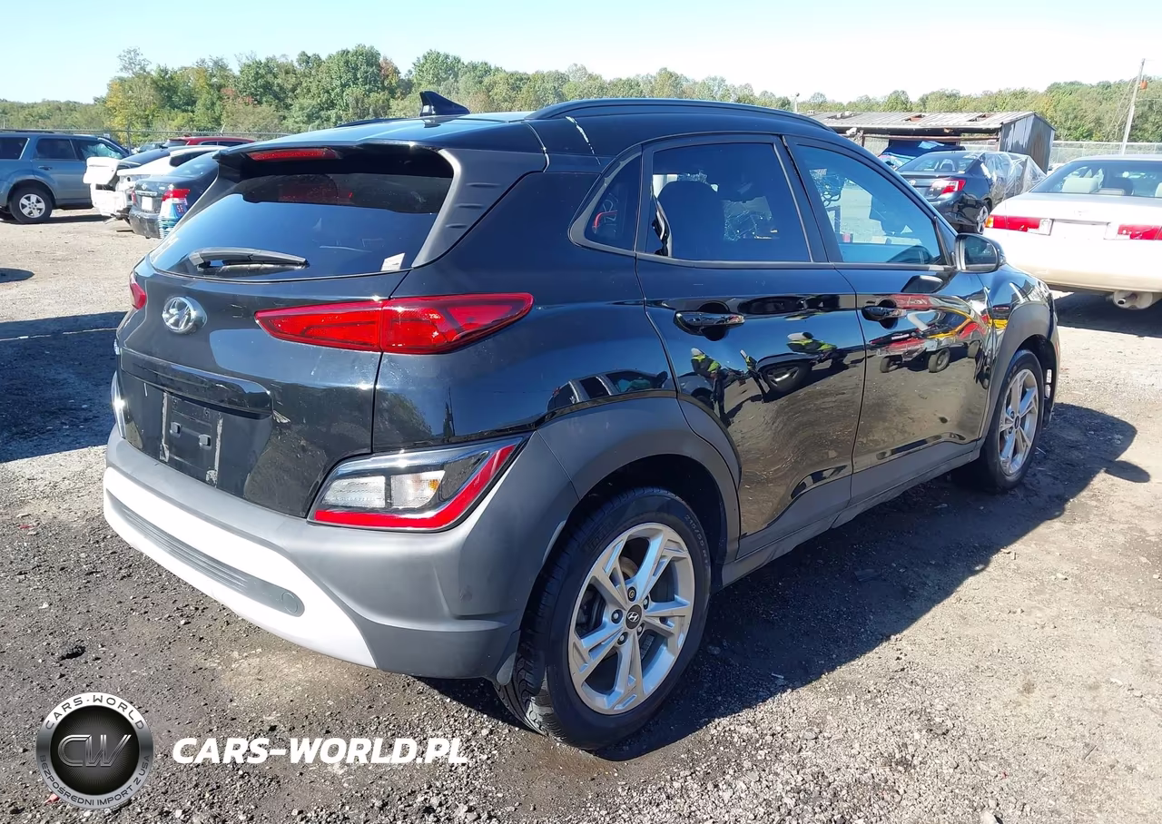 2022 Hyundai Kona Sel VIN:KM8K32AB1NU901109 - 4