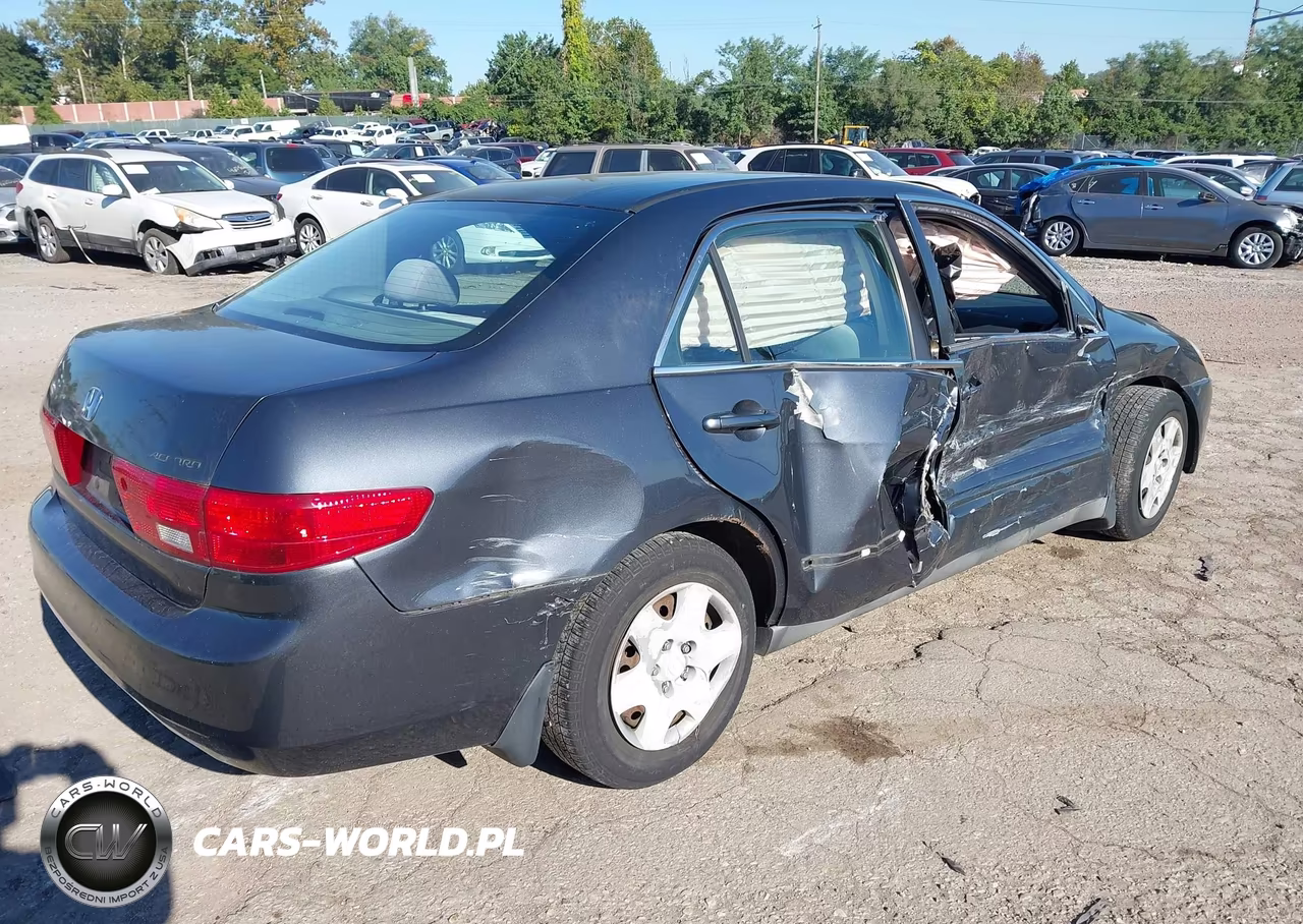 2005 Honda Accord 2.4 Lx VIN:1HGCM56435A195961 - 4